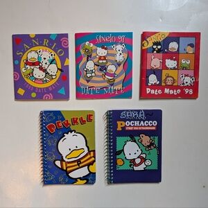Sanrio Vintage 1995 1997 1998 Date Mate Hello Kitty Keroppi Pekkle Pochacco